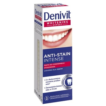DENIVIT Pasta Anti-Stain INTENSE do zębów 50ml