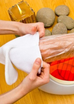 Косметические ножные парафиновые мягкие носки для лечения парафином