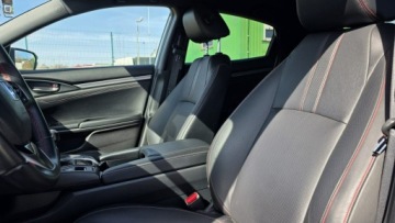 Honda Civic X Hatchback 5d 1.0 VTEC TURBO 126KM 2019 Honda Civic biala perla 1,0 i-vtec ledy duza navi, zdjęcie 17