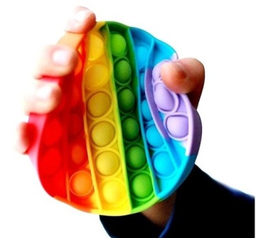 СТРЕСС НАЖМИТЕ ПОП-ЭТ ПУЗЫРЬ ФИДЖЕТ ИГРУШКИ СЕНСОРНЫЕ