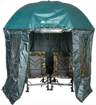 PARASOL MIKADO NAMIOT Z OSŁONĄ ZAMYKANY PCV 2,5m