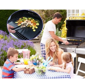 Mata taca TEFLONOWA do grilla i piekarnika 3 szt.