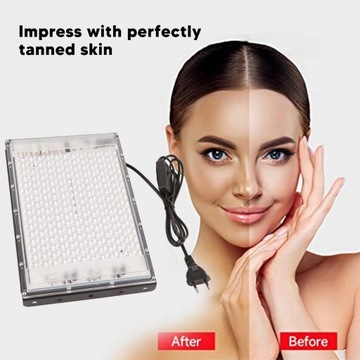 LAMPA DO OPALANIA LED DO OPALANIA SKÓRY 100W