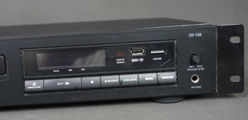 Monacor CD-156 | Odtwarzacz CD/MP3 audio stereo z interfejsem USB