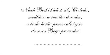 pudełko na pieniądze Pierwsza Komunia Św