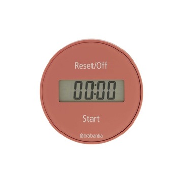 Brabantia Kitchen Timer Terracotta Pinki