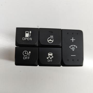 KIA SOUL 2015 SADA PŘEPÍNAČŮ I KNOFLÍKU