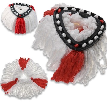 6x ВРАЩАЮЩИХСЯ НАСАДОК ДЛЯ ШВАБРЫ VILEDA TURBO, ЗАМЕНА МЕГА-АБСОРБИРУЮЩЕЙ НАСАДКИ