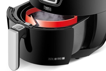 Frykotnica non -Fat Fryer LCD Сильные 7 Программы 3.2L 1400 Вт