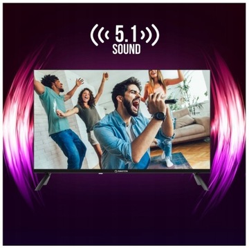 Manta 32LHN124E 32-дюймовый безрамочный светодиодный телевизор HD DVB-T2, 60 Гц