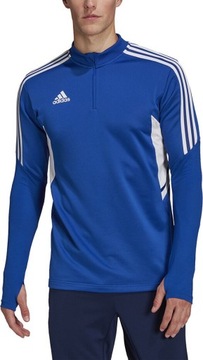 СВИТШОТ МУЖСКИЙ ADIDAS CONDIVO TRAINING, СИНЕ-БЕЛЫЙ, размер 2XL
