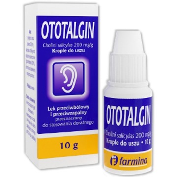 Ototalgin krople do uszu (0,2 g/1g) 10g