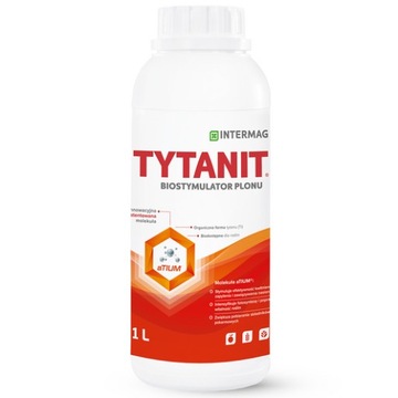Tytanit 1l Intermag tytan Ti stymulator wzrostu i plonowania roślin