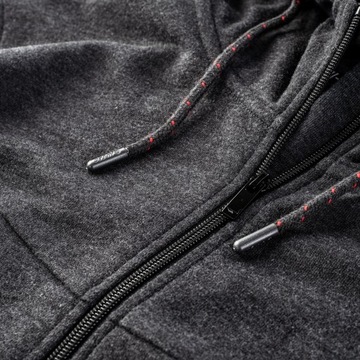 SABARIN ЧЕРНАЯ МЕЛАНЖЕВАЯ МУЖСКАЯ ТОЛСТОВКА - XL