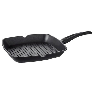 IKEA HEMLAGAD PATELNIA GRILL CZARNA 28x28 cm