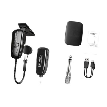 Преобразователь микрофона для музыкальных инструментов, ленточный адаптер с 3,5 мм на 6,35 мм