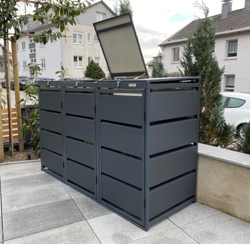 КОРПУС, МУСОРНЫЙ БАК 120Л x 3