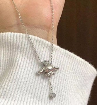 Подвеска Sanrio Cinnamoroll Hello Kitty Y2K в готическом стиле