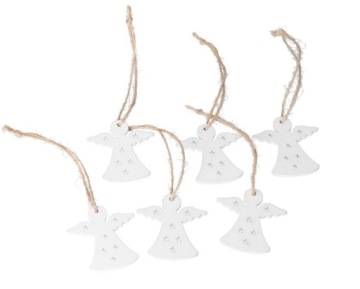 ANIOŁ ANIOŁKI DREWNIANE ZAWIESZKA BOMBKI NA CHOINĘ