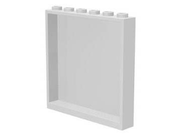 LEGO Panel - 1x6x5 (59349) biały 1szt