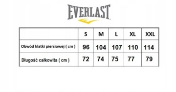 Рубашка EVERLAST TANK TOP без рукавов L черная