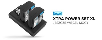 Зарядное устройство Newell DL-USB-C и 2 аккумулятора NP-FW50.