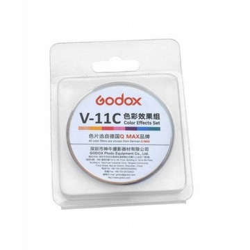 Godox V-11C – набор художественных гелевых фильтров.
