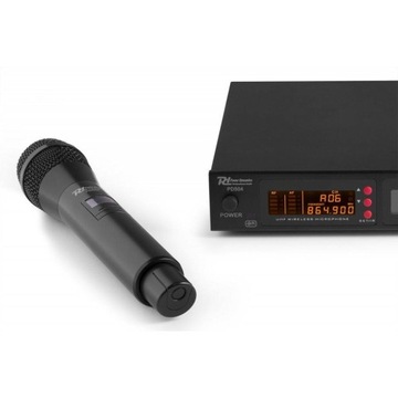 Беспроводная микрофонная система Power Dynamics PD504H с 4 микрофонами УВЧ