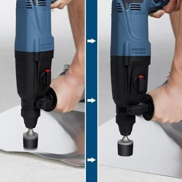 DOBIJAK POBIJAK MECHANICZNY MŁOTEK GUMOWY NA WIERTARKĘ SDS plus GROT OSTZRE