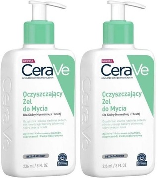 CeraVe Żel do mycia skóry normalnej 236 ml