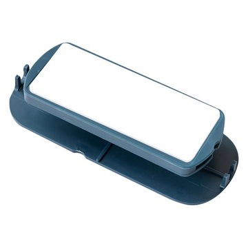 Self-adhesive power strip holder for