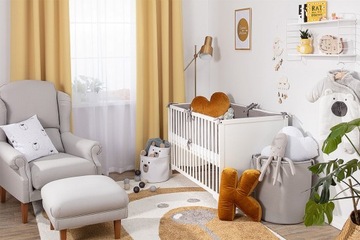 YellowTipi Roleta rzymska Duo 130 x 170 cm ecru-czarny