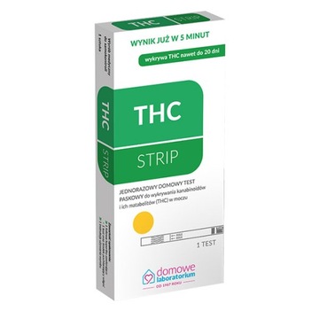 Domowe Laboratorium THC Test do wykrywania narkotyków 1 szt.