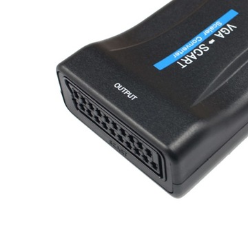 ПРЕОБРАЗОВАТЕЛЬ ВИДЕО И ЗВУКА VGA в SCART/ЕВРО