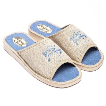 KAPCIE DAMSKIE NATURAL STYLE NS-004 NIEBIESKIE 38
