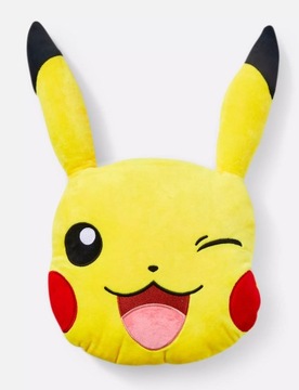 Poduszka Miękka Z Picachu Pokemon Żółta Primark HOME 35x35cm Pokemony