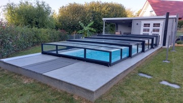 Крыша бассейна, бассейн, 420 x 850 x 65 см - Системные покрытия