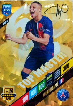 FIFA 365 2024 RARE RAR 6 TOP MASTER KYLIAN MBAPPE