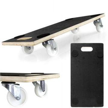 ПЛАТФОРМА ТЕЛЕЖКА ТРАНСПОРТНАЯ ПЛАТФОРМА 400 КГ ДЛЯ МЕБЕЛЬНЫХ РУЛЕВ M80089