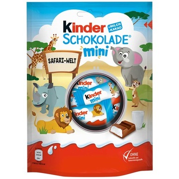 Kinder Schokolade mini z Niemiec
