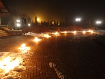 САДОВЫЙ ФАКЕЛ В БАНКЕ, ПАРАФИН НА 3 ЧАСА, БОЛЬШОЕ ПЛАМЯ