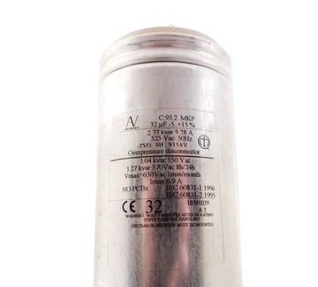 СТАРТЕР МКП C.93.2 32мкФ ARCOTRONICS