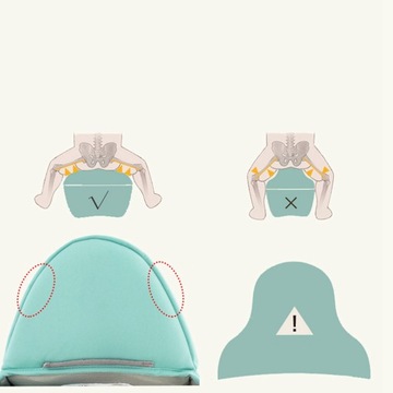 Многофункциональная дышащая переноска-кенгуру, детское сиденье, эргономичная, S