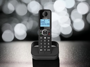 Беспроводной телефон ALCATEL F860 Черный