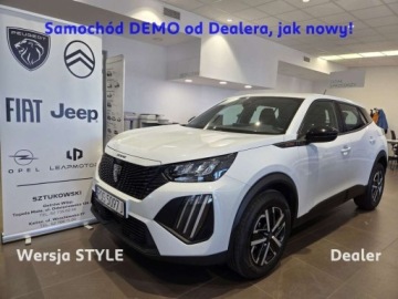 Peugeot 2008 II SUV Facelifting 1.2 PureTech 100KM 2025 Peugeot 2008 Style 1.2 PureTech 101KM Demo Dealer Gwarancja Vat23 1.2