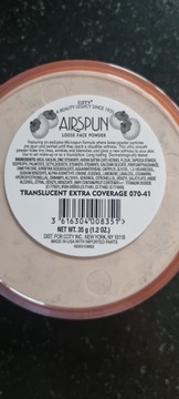 COTY AIRSPUN ПОРОШКА ДЛЯ ЛИЦА Translucent Extra