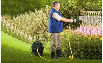 РУЧКА ПИСТОЛЕТА С ДОЗАТОРОМ ДЛЯ УДОБРЕНИЙ, ПОЛИВА, МОЙКИ АВТОМОБИЛЯ, 8 РЕЖИМОВ