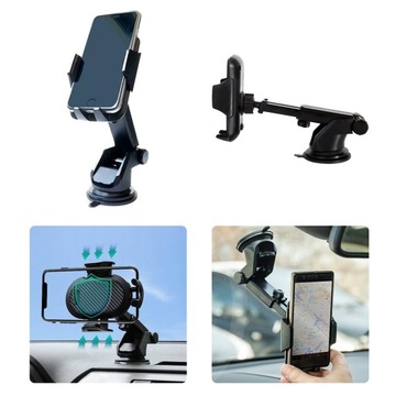 Автомобильный держатель для телефона, окна, кабины, регулируемая длина, вращение