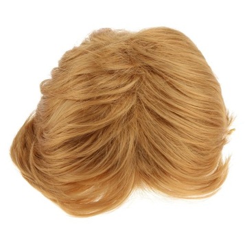 Męskie z lat 80. , Blond, Krótkie, Proste,