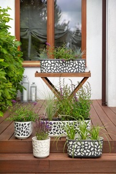 ЦВЕТОЧНЫЙ ГОРШОК ЧАША ЦВЕТОЧНЫЙ ГОРШОК ВСТАВКА БАЛКОН ЦВЕТОЧНАЯ ЯЩИКА САДОВАЯ ЯЩИКА ДОМ ТЕРРАСА